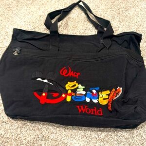 Walt Disney large black tote